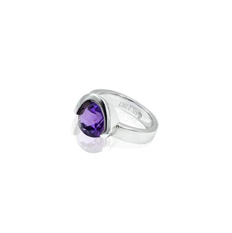 Amethyst Semi-Precious Ring – Sitaara Gems