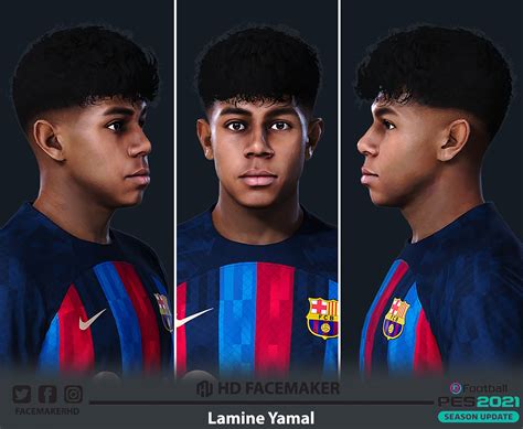 PES 2021 Lamine Yamal Face - Santri Shareit