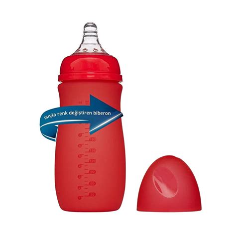Bebedor Isıya Duyarlı Cam Biberon 260 ml - Yerli Tüket
