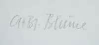 Anna and Bernhard Blume Offset Lithograph For Sale I ARTEDIO