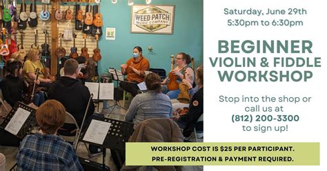 Beginner Violin & Fiddle Workshop with Audrey Jo Williams, 58 East Main ...