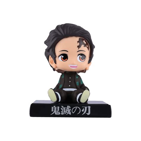 Tanjiro Demon Slayer Car Dashboard Bobble Head | Mobile Holder – Ruvido ...