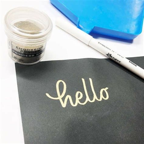 Image result for Embossing Steps