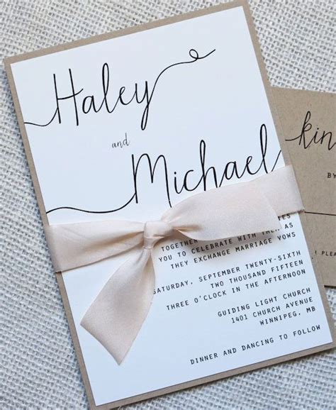 Invitations For Wedding Diy at Darla Grossi blog