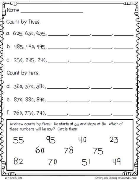 Number Patterns Grade 2 的图像结果