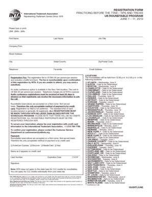 Fillable Online REGISTRATION FORM Practicing before the ttab ...