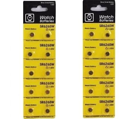 YTM 377 Sr 626 SW Button Cell Battery Silver Oxide 1.55V for Wrist ...