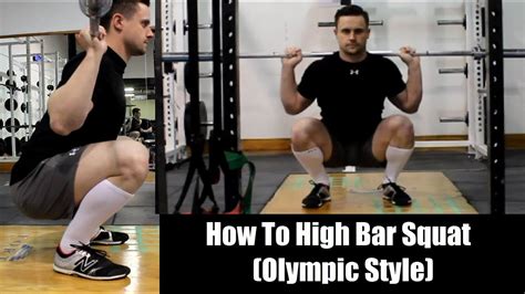 High Bar Squat Bar Position at Matthew Tindal blog