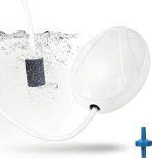 AQUANEAT Aquarium Air Pump, 20 Gallon Fish Tank Air Pump, Fish Bubbler ...