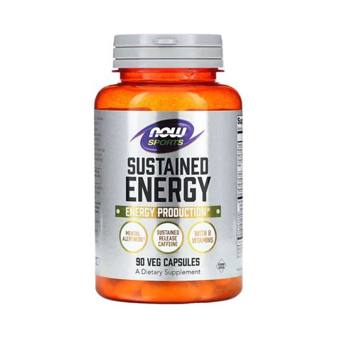 NOW Foods, Sustained Energy, 90 Veg Capsules – Maple Herbs