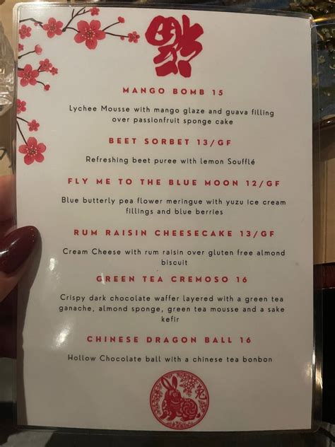 Menu at QI Austin: Modern Asian Kitchen restaurant, Austin