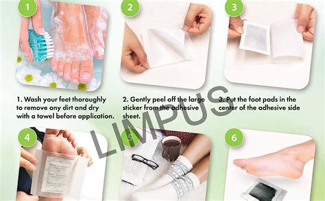 Buy LIMPUS Premium Detox Foot patches, Cleansing Toxin Remover Foot Pad ...