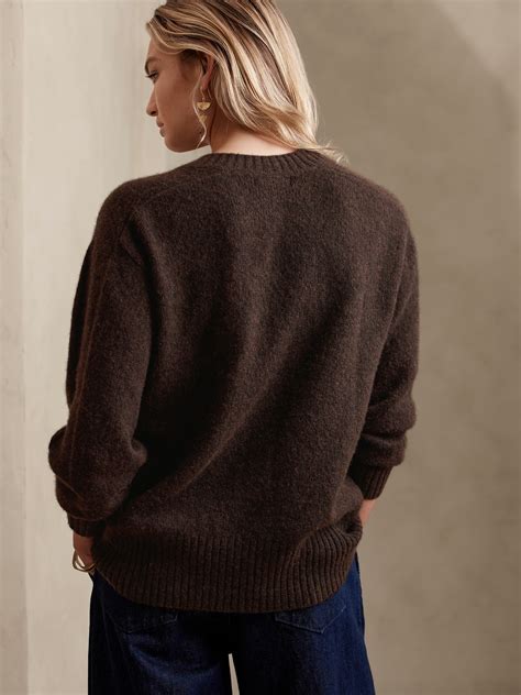Isola Brushed Cashmere Sweater | Banana Republic