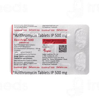 Ecothral 500 MG Tablet 5: Uses, Side Effects, Price & Substitutes
