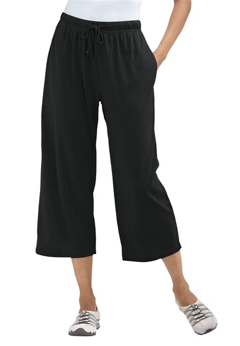 Womens Capri Black Pants at John Mcfadden blog