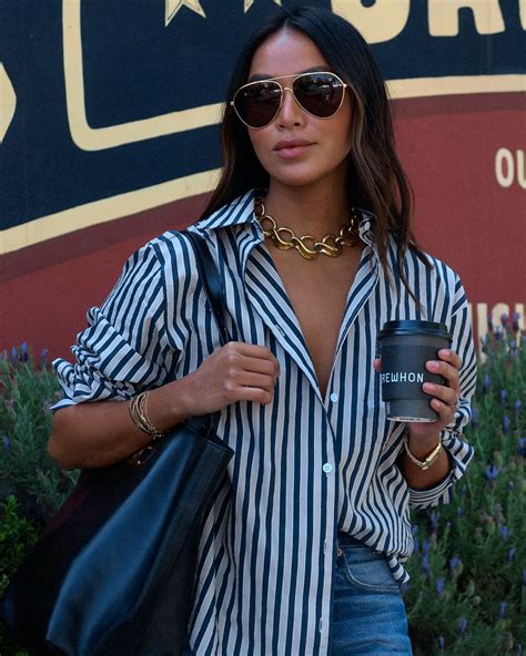 Styling a classic striped button-down shirt! – Sincerely Jules ...