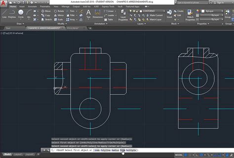 AutoCAD 2018 Tutorial 的图像结果