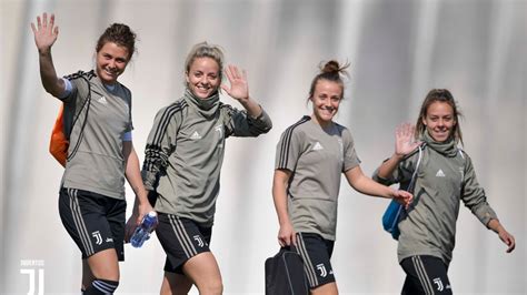 Preparing for their premiere at Allianz Stadium - Juventus