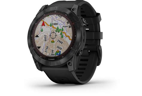 Garmin Fenix 7X Sapphire Solar Titane pas cher