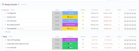 Image result for How To Create A Task Checklist In Excel