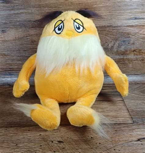 DR. SEUSS THE Lorax 12" Plush Stuffed Animal By Kohls Cares 2020 Yellow ...