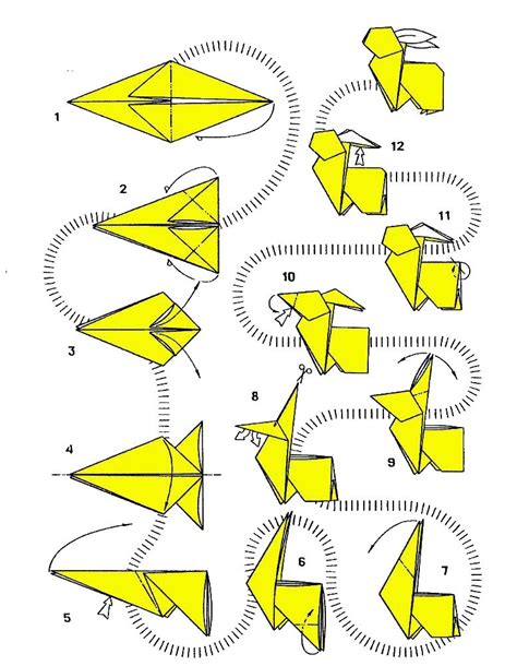 Image result for Origami Rabbit