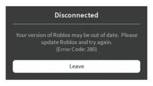 Codigo Error 280 Roblox 的图像结果
