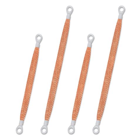 4pcs Universal Automotive Ground Strap, 13inch / 10inch Vehicle Engine ...