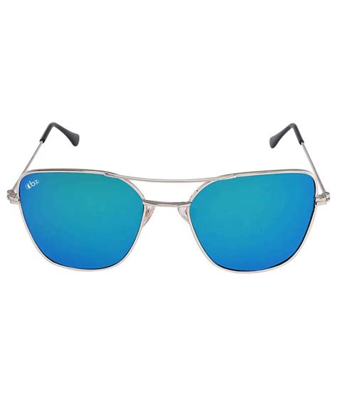 TBZ Blue Mercury Aviator Sunglasses | Topbazaar.in