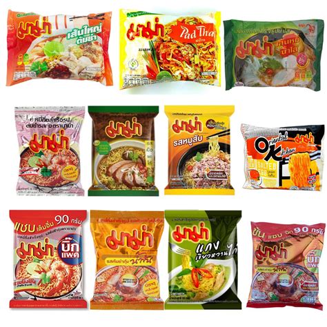 EXP OCT 2021 [NON-HALAL] Thai President Food Thailand Mama / OK Instant ...