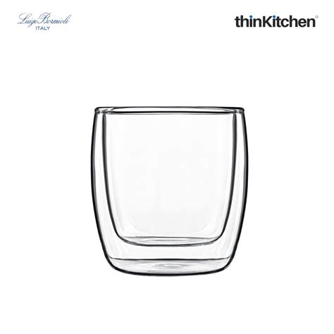 Buy Luigi Bormioli Michelangelo Thermic Food Design Glass Set Of 2 ...
