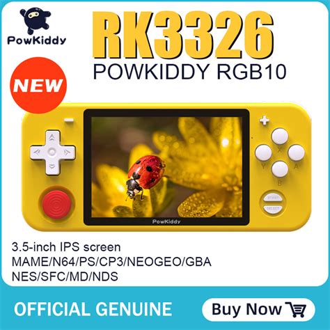 Buy GoolRC RGB10 Retro Game Console Handheld Game Player 4000 Games 3 ...