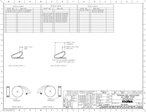0008500116 Drawing by Molex Datasheet | DigiKey