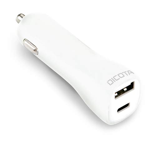 Dicota Universal Car Notebook Charger USB-C - Chargeur PC portable ...