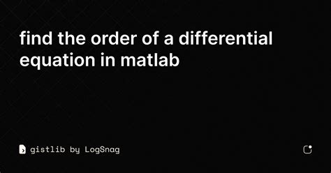 Image result for MATLAB Differential Equation Plot