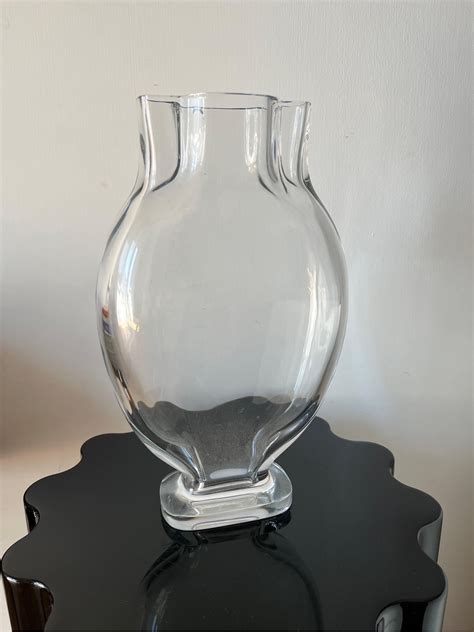Antique Crystal Vase Made in France 1950s, Art For Sale at 1stDibs