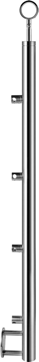 Buy VEVOR Adjustable Angle Stair Rail, 100CM Rail Stair Banister ...