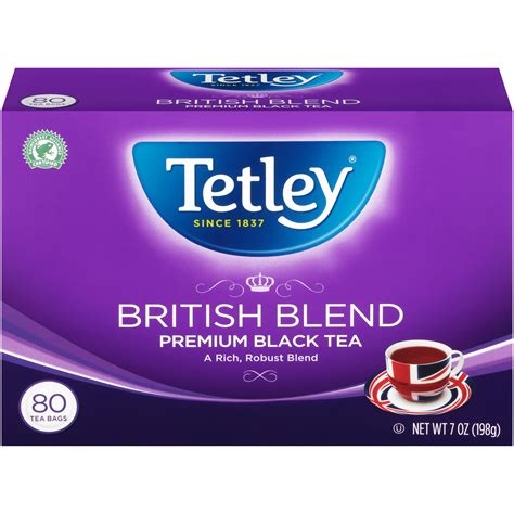 Tetley Premium Black Tea, British Blend 7 oz (198 g)