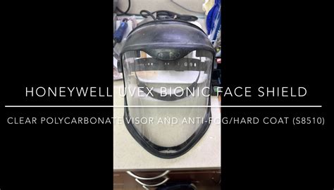 Watch Honest Review of the Honeywell UVEX Bionic Face Shield on Amazon Live