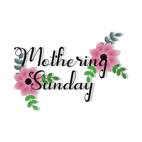 Happy Sunday Vector Hd PNG Images, Happy Mothering Sunday Design, Happy ...
