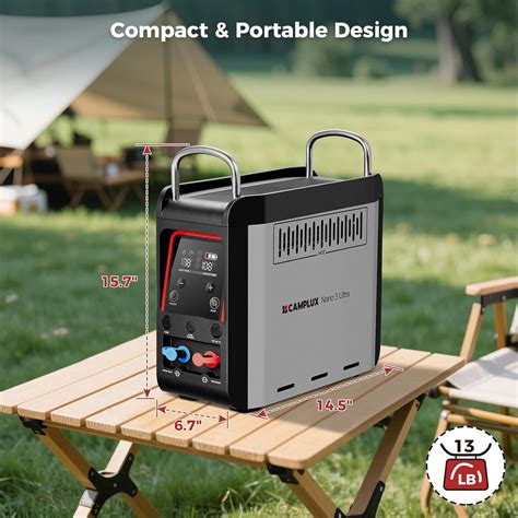 CAMPLUXENJOYOUTDOORLIFE CAMPLUX Nano 3 Ultra, Constant Temperature ...