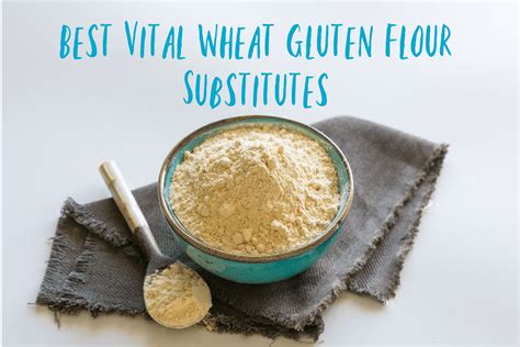 3 Best Vital Wheat Gluten Flour Substitutes - The Coconut Mama