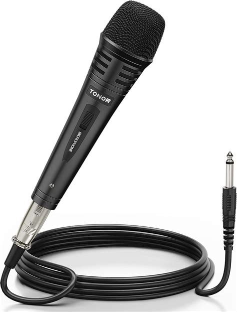 TONOR Dynamic Karaoke Microphone for Singing with 4.5m XLR Cable, Metal ...