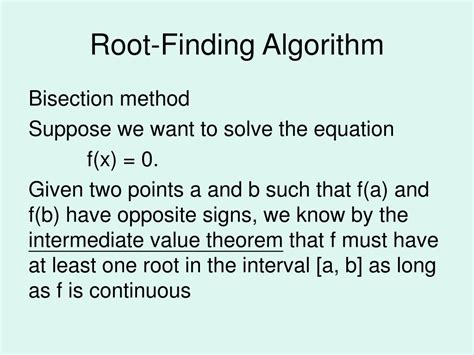 Image result for Root-Finding Algorithm