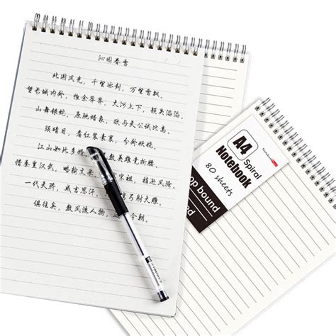 Top Bound Spiral Binding Notebook A4, Pack of 2 - Notebookpost