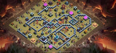 Best Max Levels War Base TH13 with Link 2024 - Town Hall Level 13 CWL ...