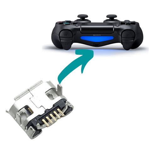Image result for PS4 Controller Charging Port
