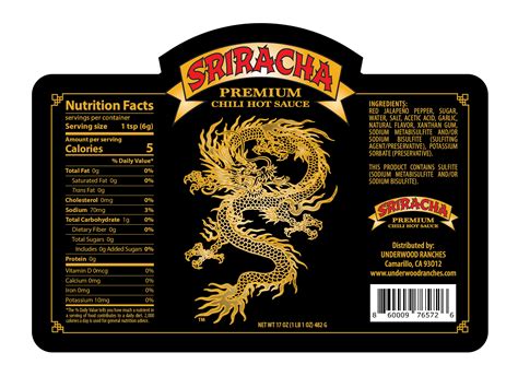 Underwood Ranches Sriracha Made from Vine Ripened Jalapenos Seed to ...