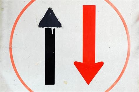 Image result for 2-Way Sign Without Text