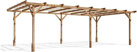 Dunster House Utopia Garden Pergola Kit - Wooden Frame for Plants India ...
